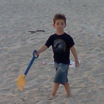 First Day at the Beach